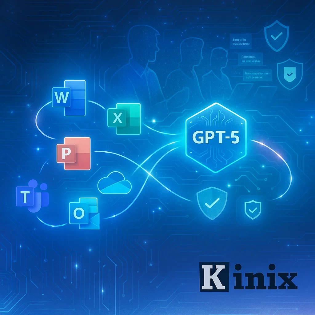 Inteligência Artificial no Microsoft 365 com GPT-5.