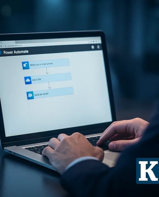 Como criar automações simples no Power Automate.