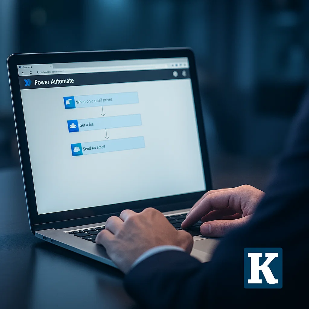 Como criar automações simples no Power Automate.