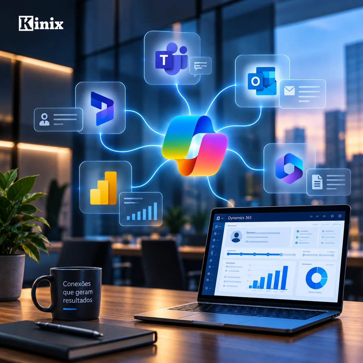 Integração Dynamics 365 com Teams e Copilot